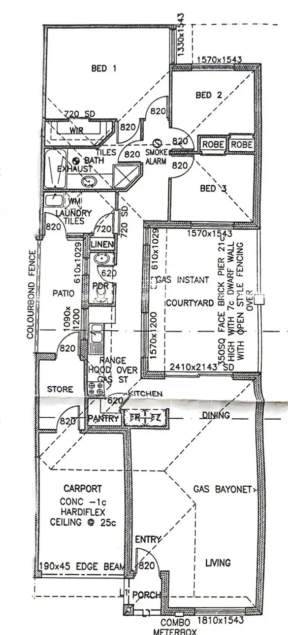 Floorplan of Homely house listing, 2/46 Dorothy Street, Gosnells WA 6110