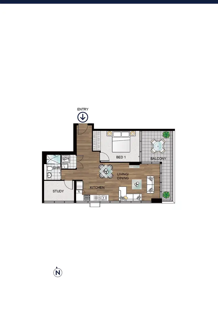 Floorplan of Homely apartment listing, 115/10 Galloway street, Mascot NSW 2020