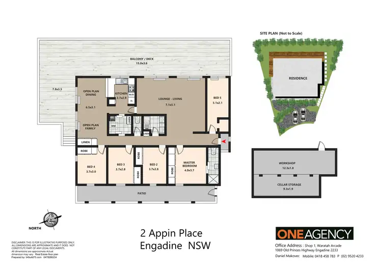 Floorplan of Homely house listing, 2 Appin Place, Engadine NSW 2233