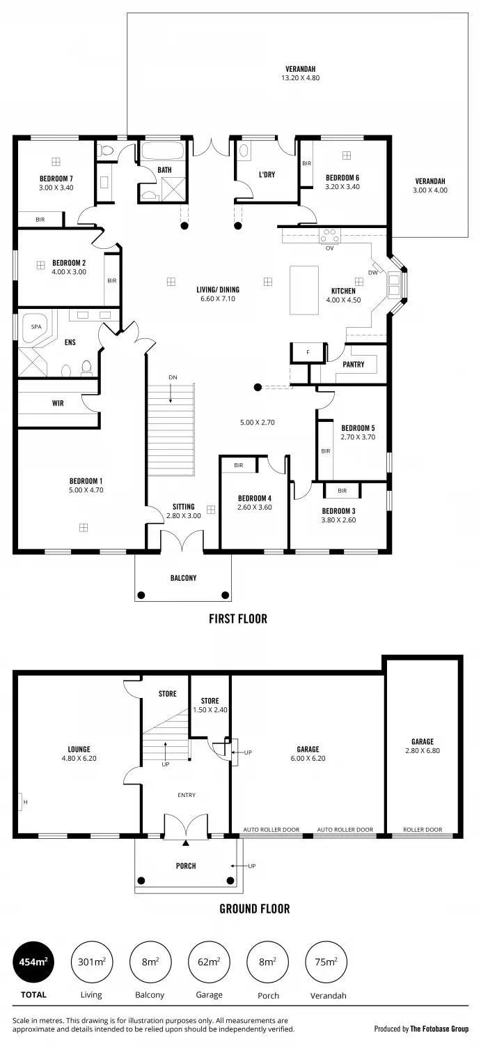 Floorplan of Homely house listing, 58 Estate Drive, Flagstaff Hill SA 5159
