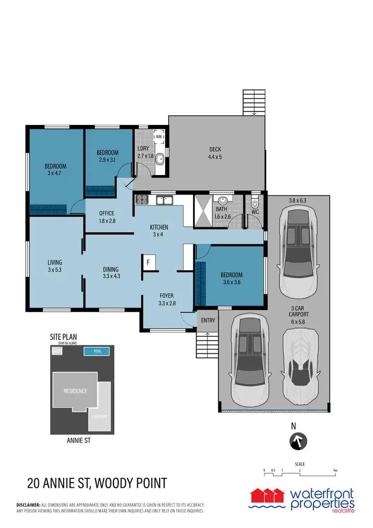 Floorplan of Homely house listing, 20 ANNIE STREET, Woody Point QLD 4019