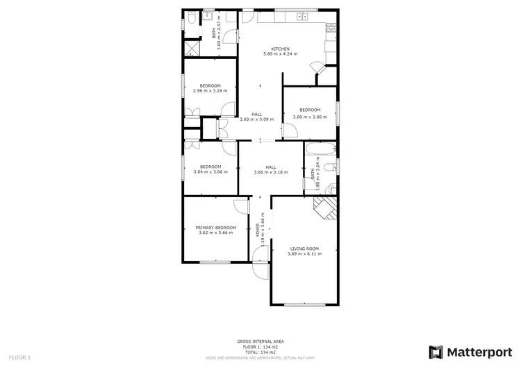Floorplan of Homely house listing, 91 King Street, South Boulder WA 6432
