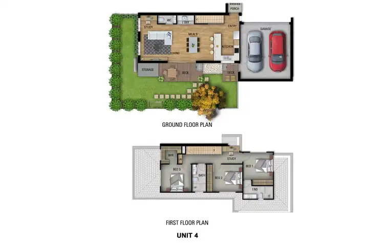 Floorplan of Homely townhouse listing, 4/35 Jackson Street, Croydon VIC 3136