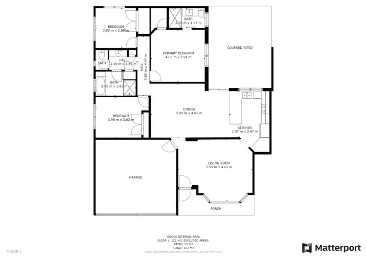 Floorplan of Homely house listing, 6 PERCHERON COURT, Yamanto QLD 4305