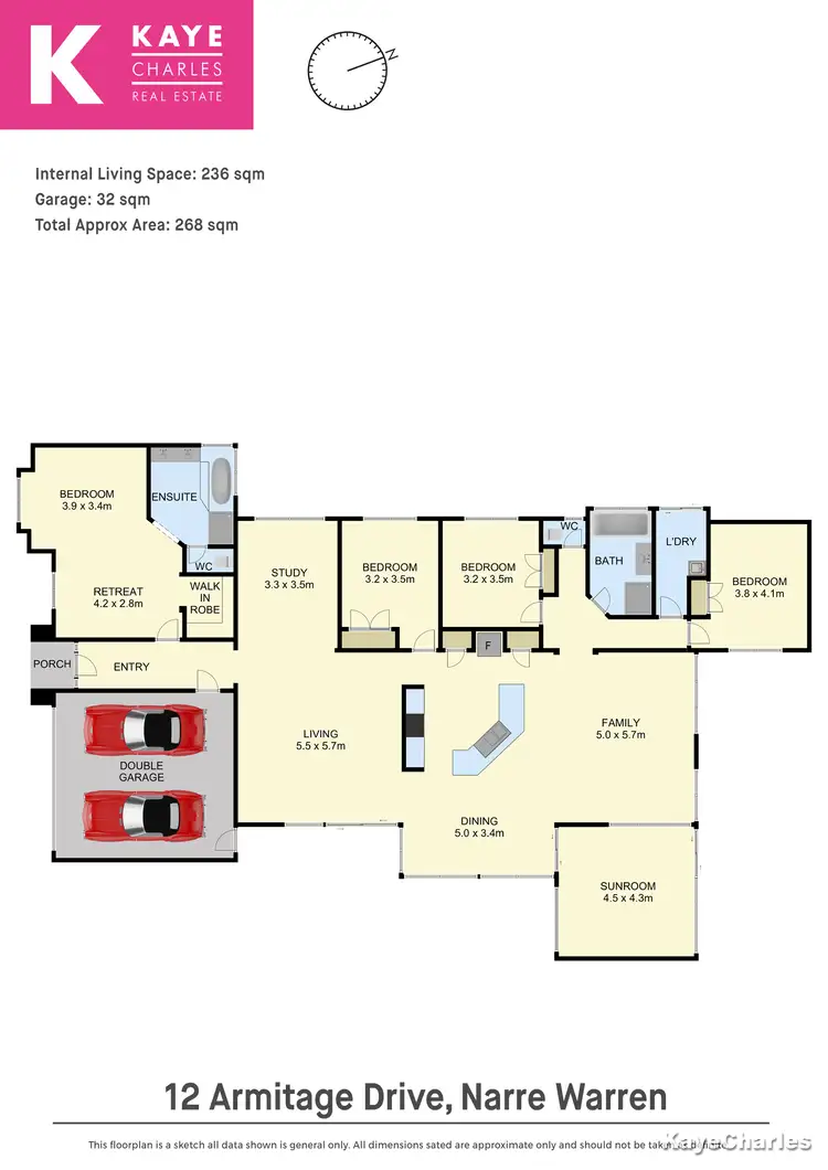 Floorplan of Homely house listing, 12 Armitage Drive, Narre Warren South VIC 3805