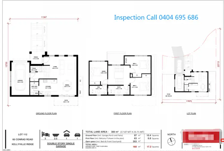 Floorplan of Homely house listing, 60 Conrad Road, Kellyville Ridge NSW 2155