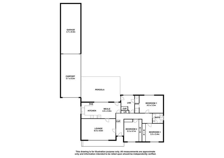 Floorplan of Homely house listing, 8 Gardiner Terrace, Mount Gambier SA 5290