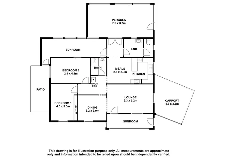 Floorplan of Homely house listing, 5 Mawson Avenue, Mount Gambier SA 5290