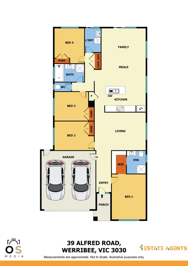 Floorplan of Homely house listing, 39 Alfred Road, Werribee VIC 3030