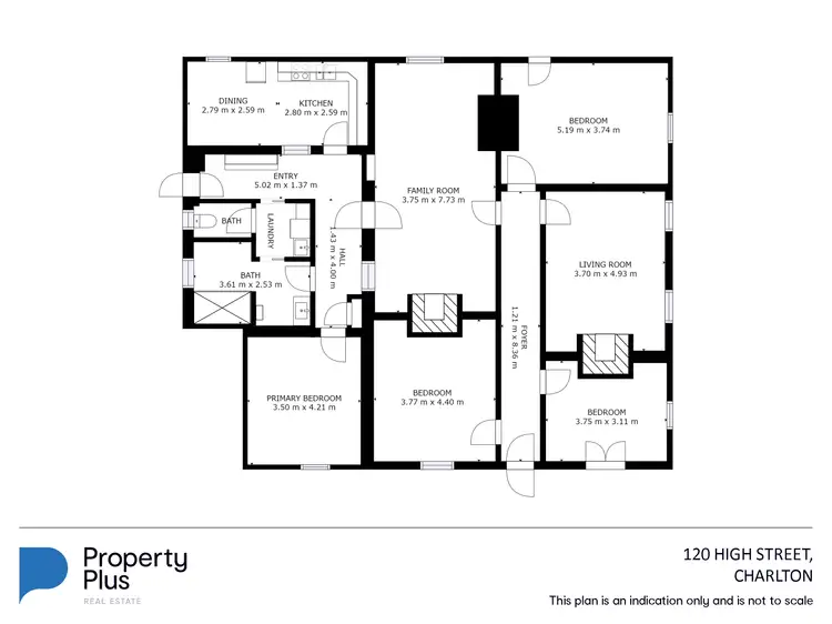 Floorplan of Homely rural property listing, 120 High Street, Charlton VIC 3525