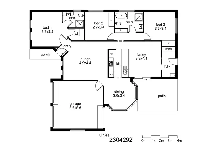 Floorplan of Homely house listing, Address available on request