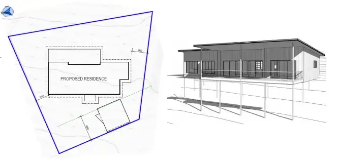 Floorplan of Homely land listing, 77 Balmoral Road, Montville QLD 4560