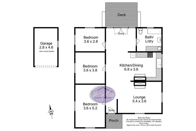 Floorplan of Homely house listing, 111 Havelock Street, Smithton TAS 7330