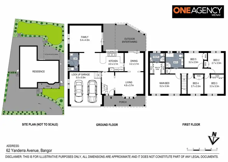 Floorplan of Homely house listing, 62 Yanderra Avenue, Bangor NSW 2234