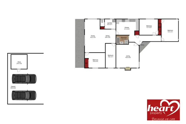 Floorplan of Homely house listing, 17 Macarthur Street, Sale VIC 3850