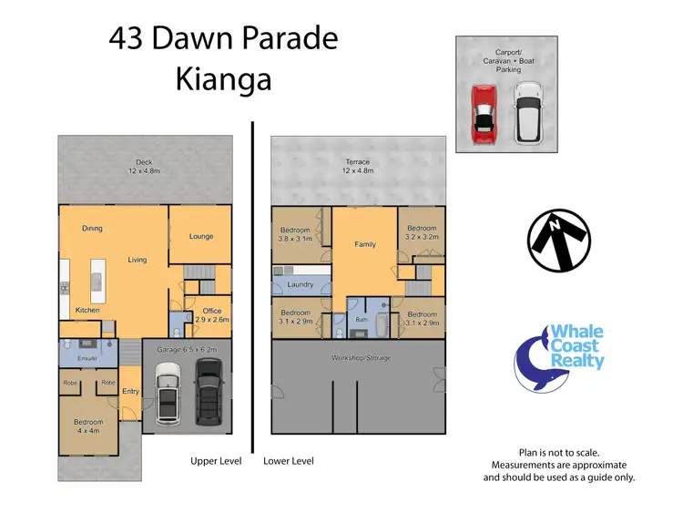 Floorplan of Homely house listing, 43 Dawn Parade, Kianga NSW 2546