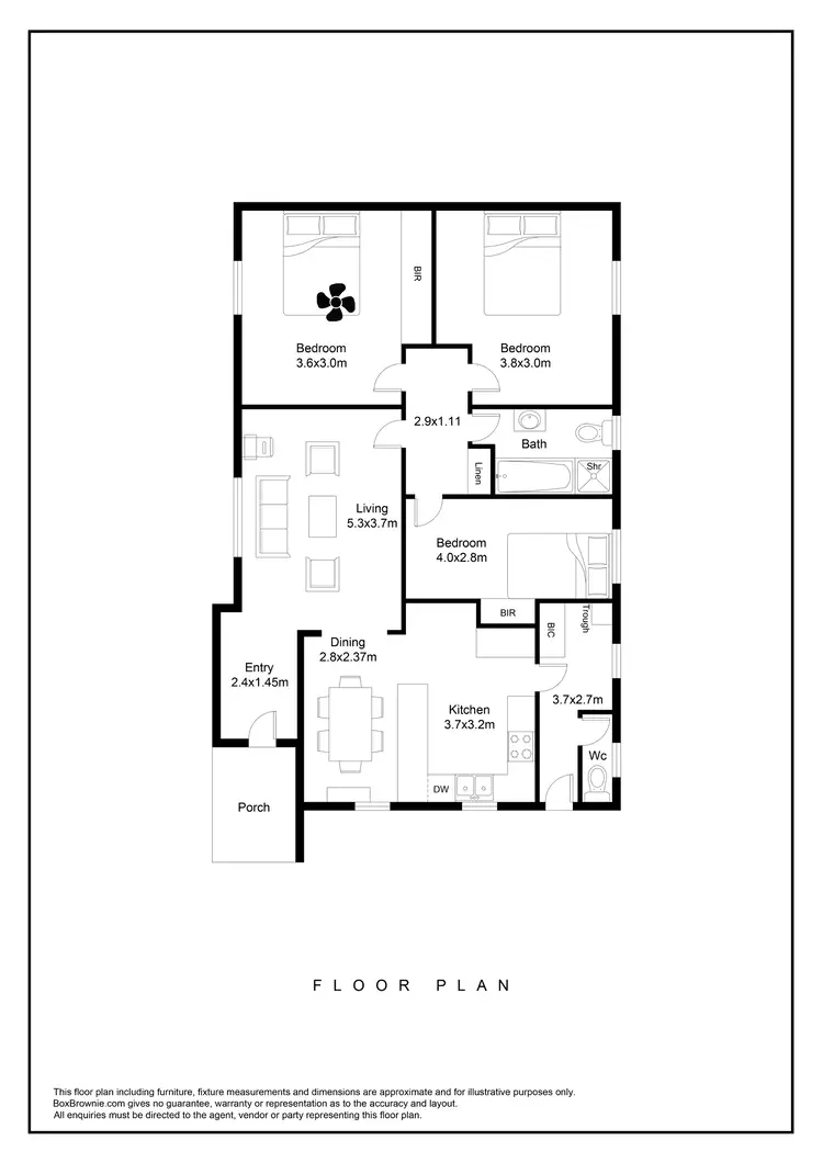 Floorplan of Homely house listing, 3 Istanbul Drive, Aberfoyle Park SA 5159