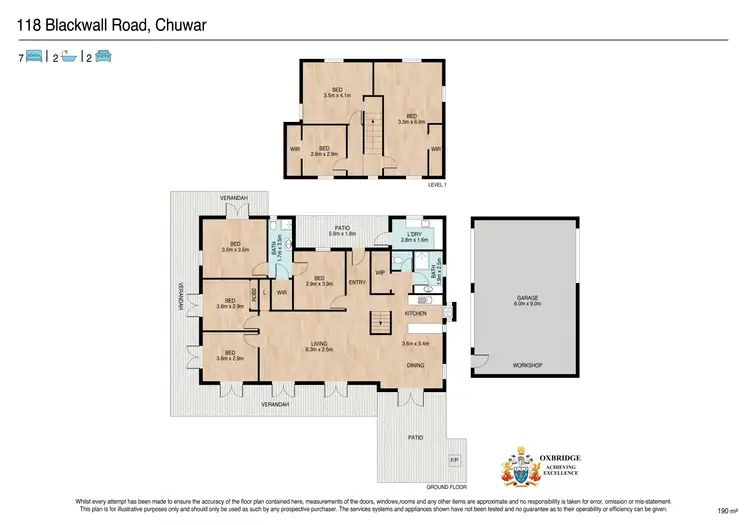 Floorplan of Homely rural property listing, 118 Blackwall Road, Chuwar QLD 4306