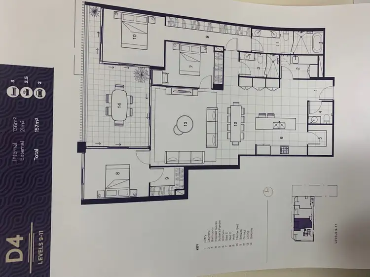 Floorplan of Homely apartment listing, Address available on request