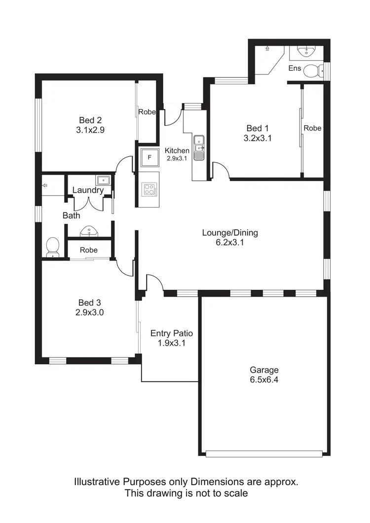 Floorplan of Homely house listing, 13 Ward Street, Mooroobool QLD 4870