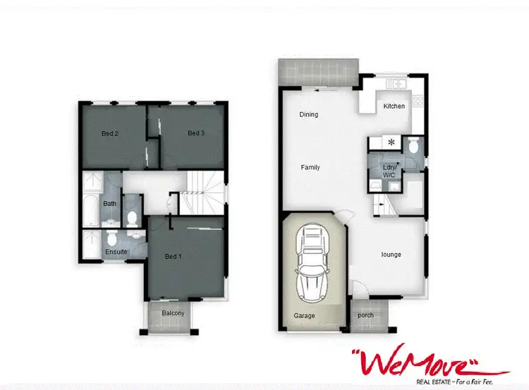Floorplan of Homely townhouse listing, 7/19 Harrow Place, Arundel QLD 4214