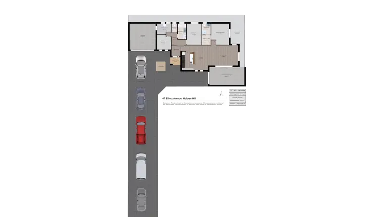Floorplan of Homely house listing, 47 Elliott Avenue, Holden Hill SA 5088