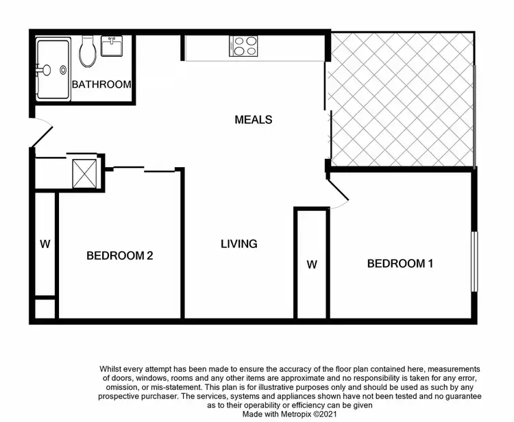 Floorplan of Homely apartment listing, 8/110 Terrace Road, Guildford WA 6055