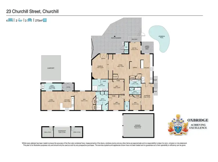 Floorplan of Homely house listing, 23 Churchill Street, Churchill QLD 4305
