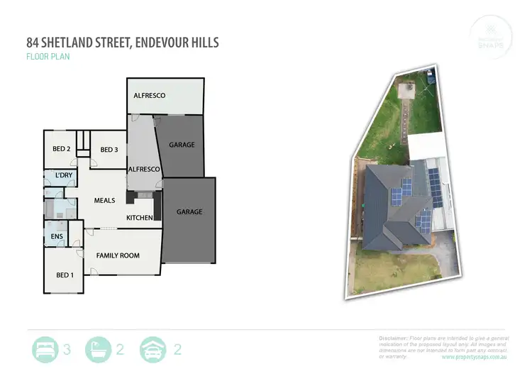 Floorplan of Homely house listing, 84 SHETLAND STREET, Endeavour Hills VIC 3802