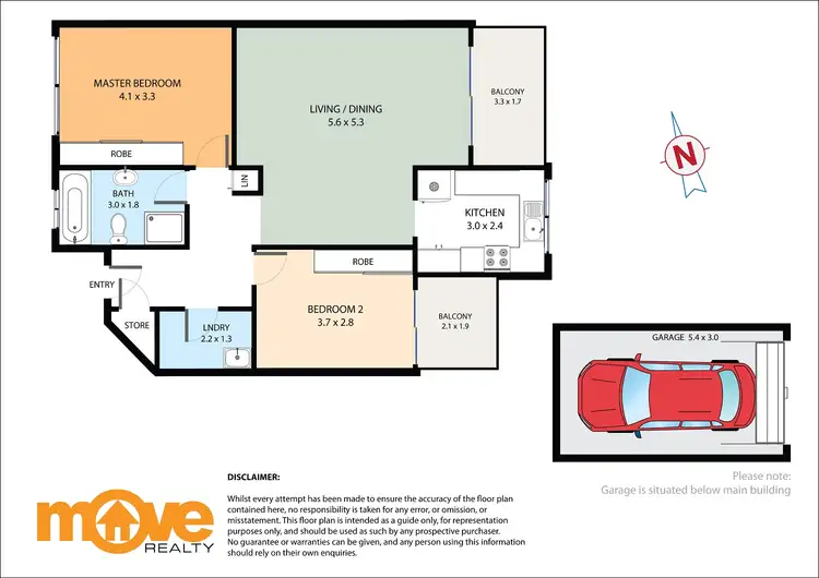 Floorplan of Homely apartment listing, 18/275-277 Dunmore Street, Pendle Hill NSW 2145