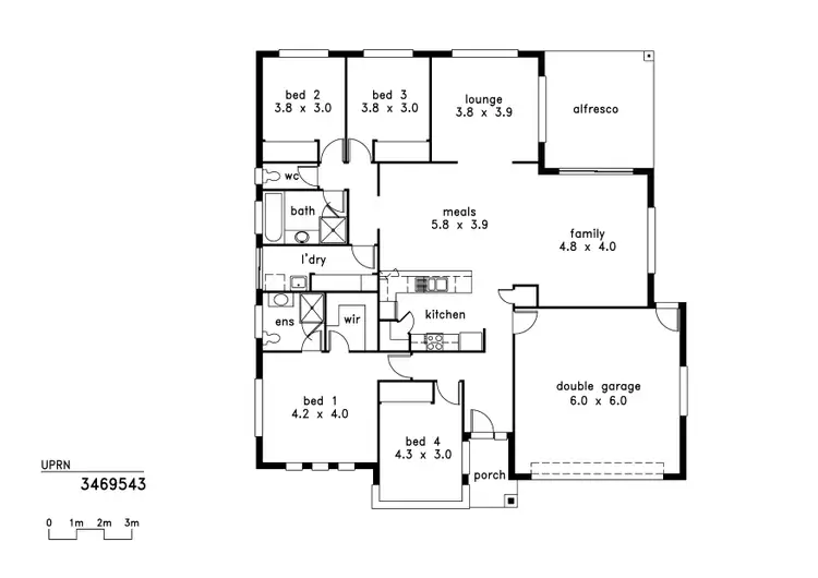 Floorplan of Homely house listing, Address available on request