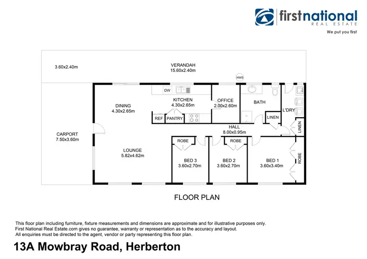 Floorplan of Homely house listing, 13A Mowbray Road, Herberton QLD 4887