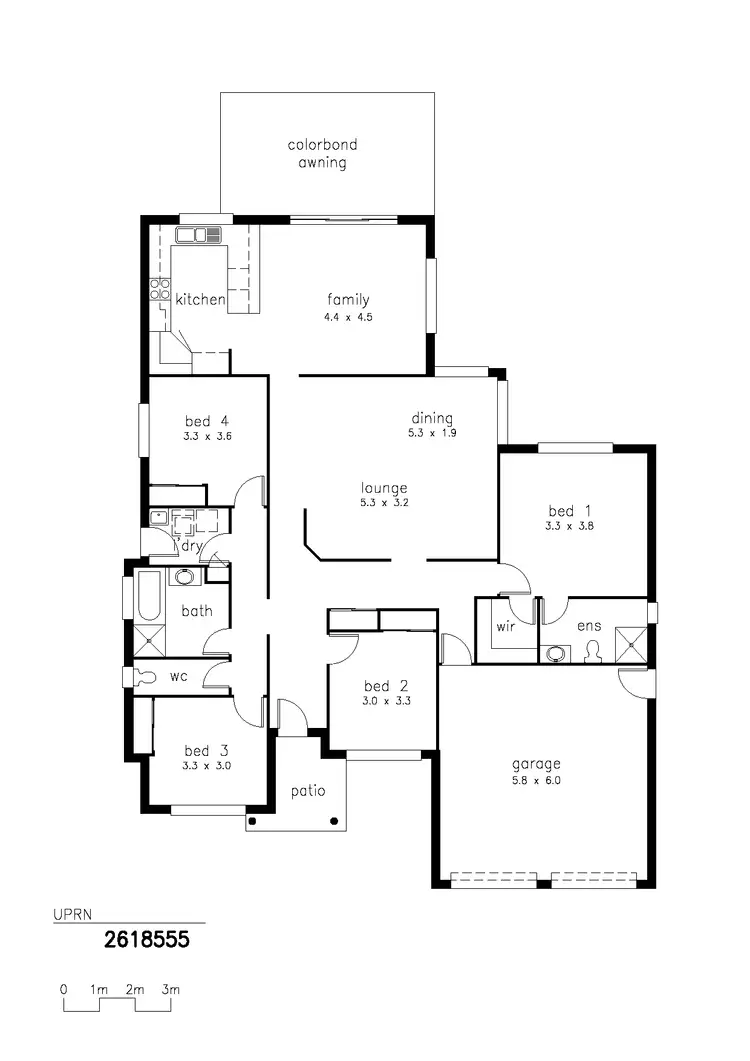 Floorplan of Homely house listing, Address available on request