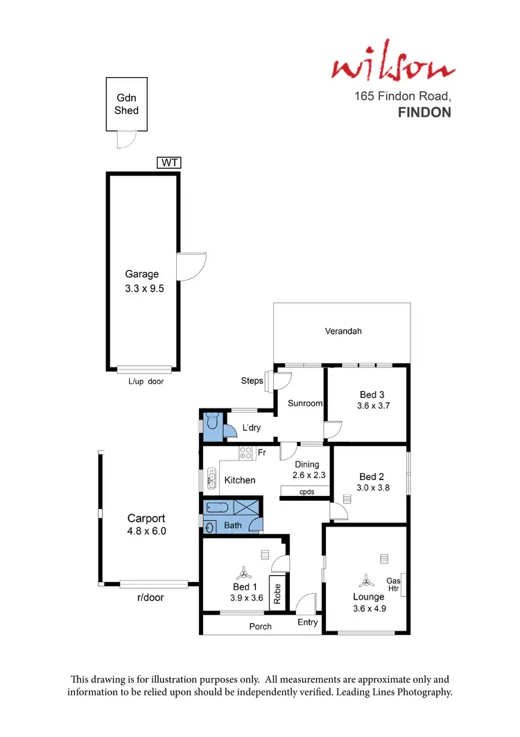 Floorplan of Homely house listing, 165 Findon Road, Findon SA 5023