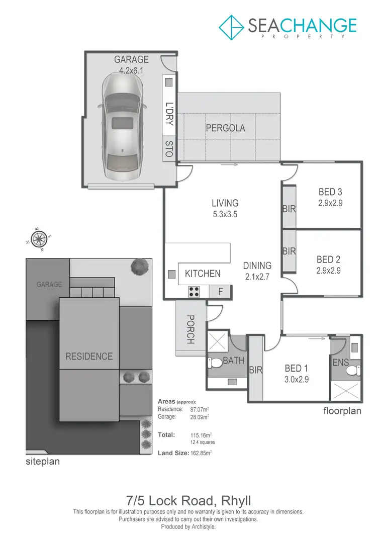 Floorplan of Homely house listing, 7/5 Lock Road, Rhyll VIC 3923