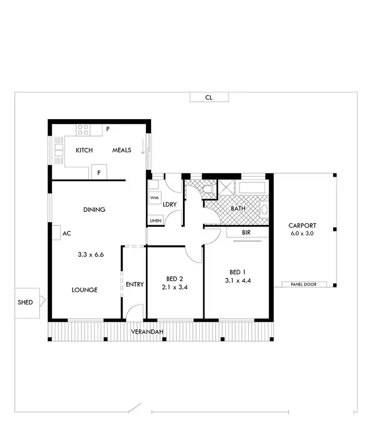 Floorplan of Homely house listing, 70 GALWAY AVENUE, Broadview SA 5083