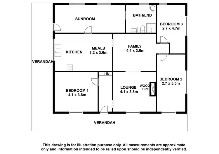 Floorplan of Homely house listing, 8-10 NILSSON STREET, Rendelsham SA 5280