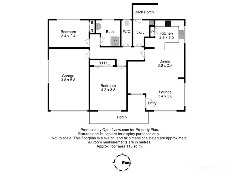 Floorplan of Homely unit listing, 3/22 Heathcote Street, Ulverstone TAS 7315