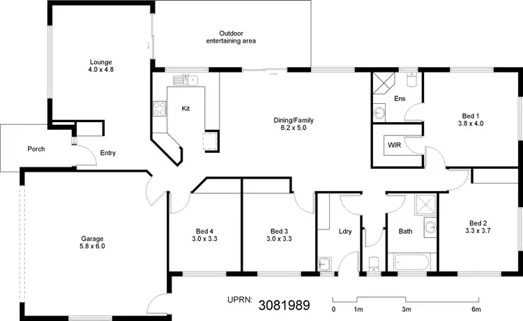 Floorplan of Homely house listing, Address available on request