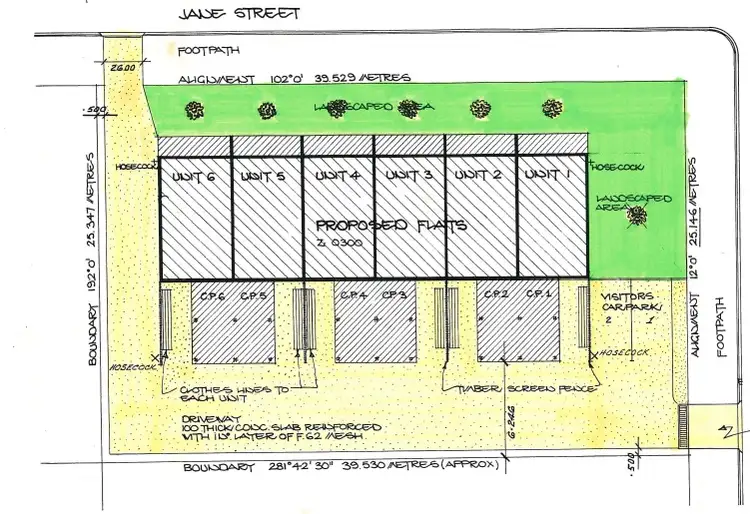 Floorplan of Homely block of units listing, 20 JANE STREET, Charters Towers City QLD 4820