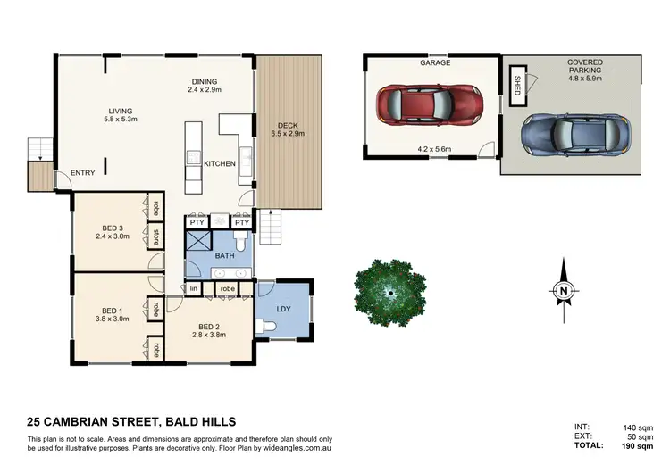 Floorplan of Homely house listing, 25 CAMBRIAN STREET, Bald Hills QLD 4036