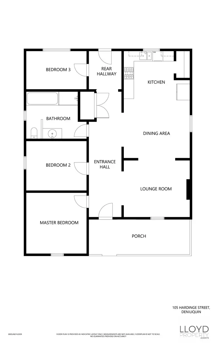 Floorplan of Homely house listing, 105 Hardinge Street, Deniliquin NSW 2710