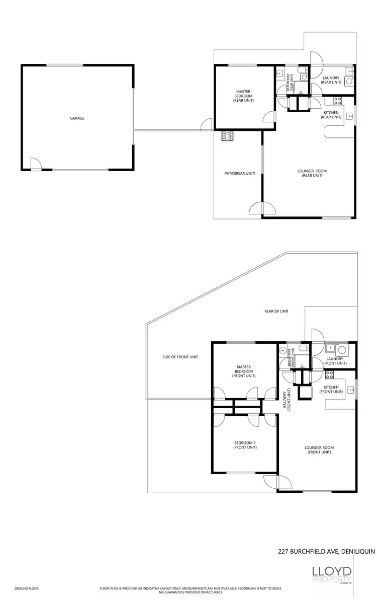 Floorplan of Homely block of units listing, 227 Burchfield Avenue, Deniliquin NSW 2710