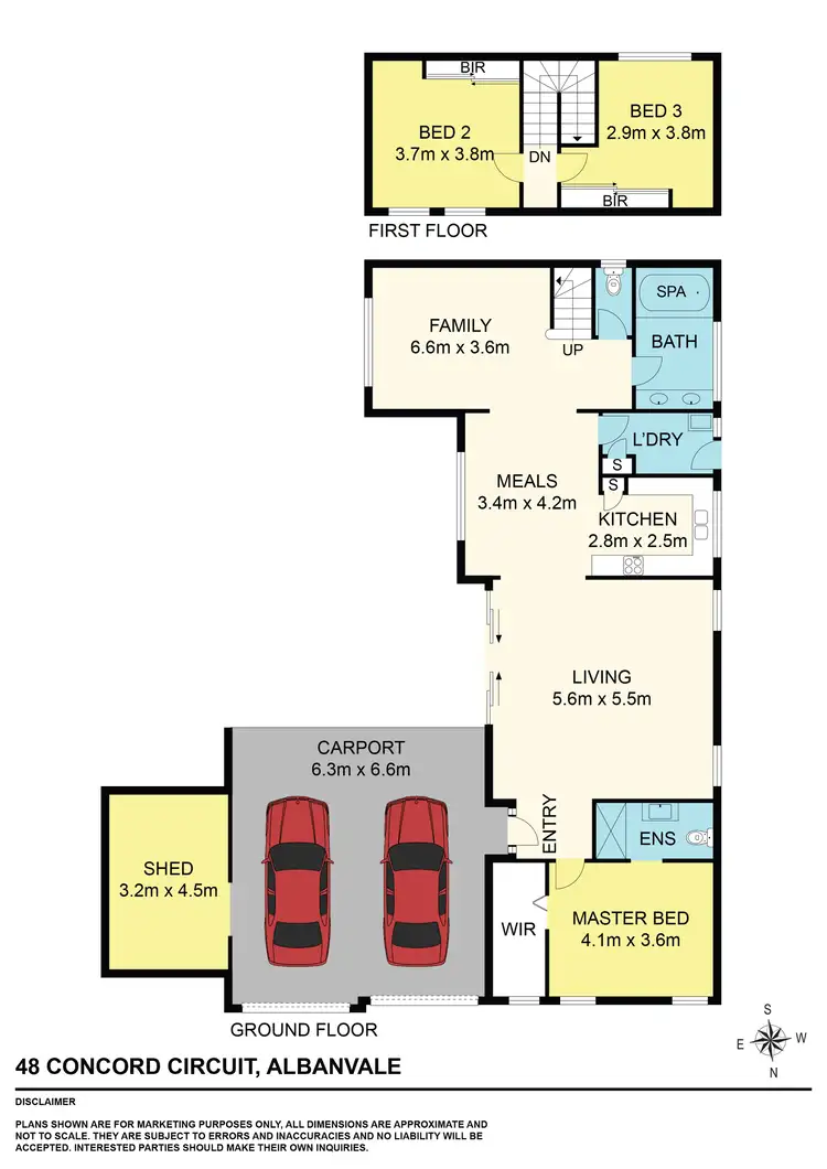 Floorplan of Homely house listing, 48 Concord Circuit, Albanvale VIC 3021