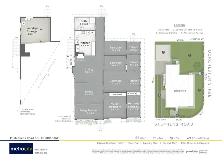 Floorplan of Homely house listing, 15 Stephens Road, South Brisbane QLD 4101