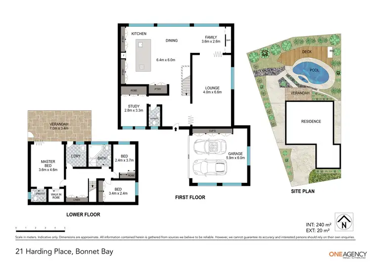 Floorplan of Homely house listing, 21 Harding Place, Bonnet Bay NSW 2226