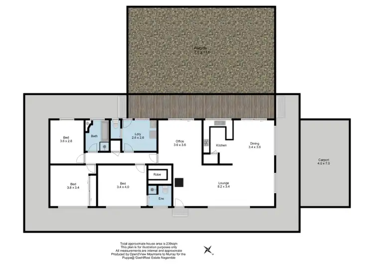 Floorplan of Homely house listing, 11 SHELTON STREET, Avenel VIC 3664