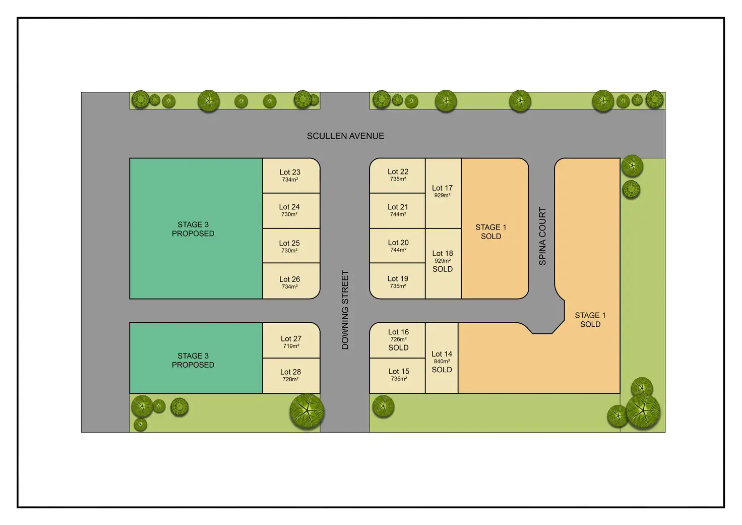Floorplan of Homely land listing, LOT 27 Mountain View Estate, Innisfail QLD 4860