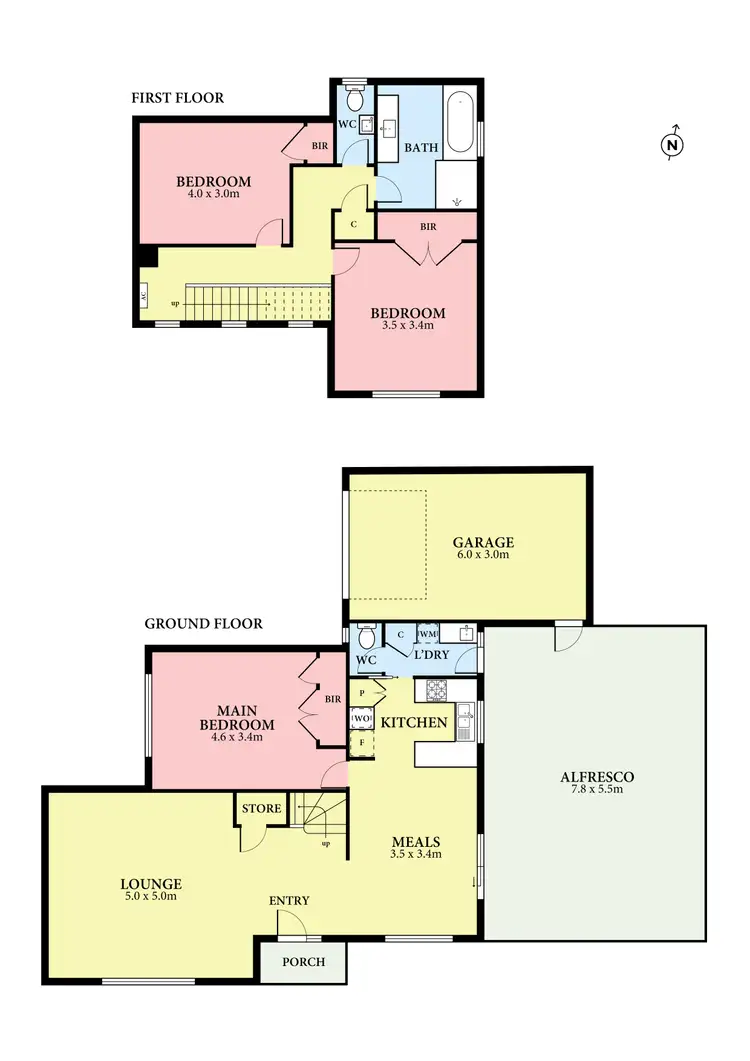 Floorplan of Homely house listing, 1/885 Plenty Road, South Morang VIC 3752