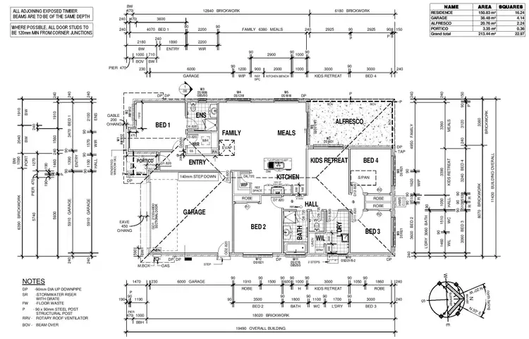 Floorplan of Homely house listing, 19 Murray Way, Wodonga VIC 3690